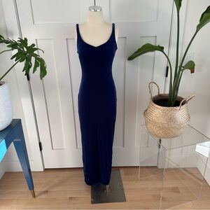 Zum Zum by Niki Livas Royal Blue Velvet Dress